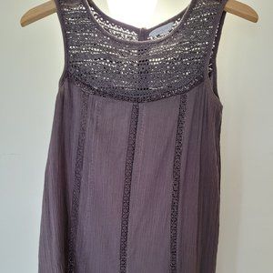 Garnet Hill gray tunic